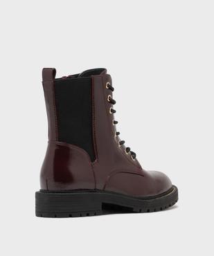 Boots avec élastique sur la tige et semelle crantée femme - 5 Miles vue4 - 5 MILES - GEMO