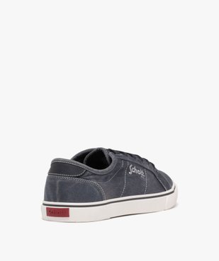 Baskets en toile patinée homme - Schott vue4 - SCHOTT - GEMO