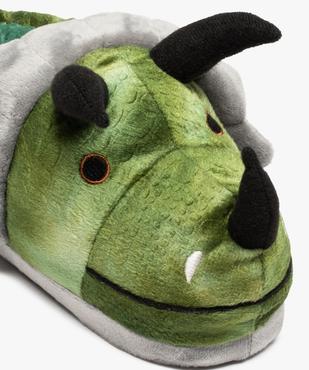 Chaussons garçon 3D en forme de dinosaure tricératops vue6 - GEMO (ENFANT) - GEMO