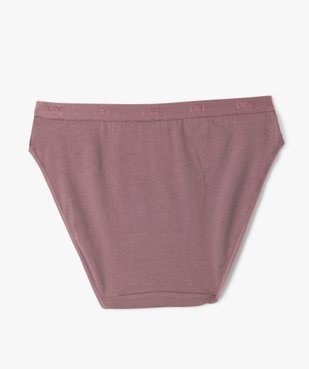 Culottes en coton stretch femme (lot de 5) - Les Pockets Eco Dim vue3 - DIM - GEMO