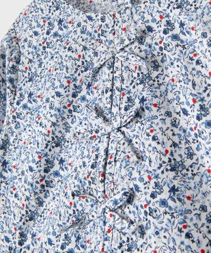 Blouse manches longues à motifs fleuris bébé fille - LuluCastagnette vue3 - LULUCASTAGNETTE - GEMO