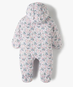 Combinaison pilote bébé avec pieds et moufles vue4 - GEMO 4G BEBE - GEMO