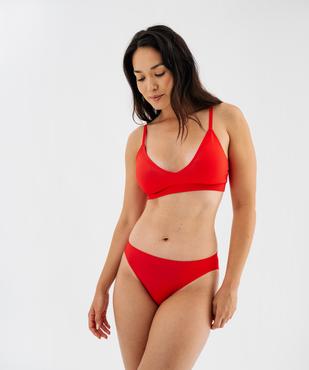 Culotte en maille extensible sans coutures femme vue3 - GEMO 4G FEMME - GEMO