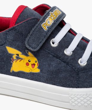 Baskets garçon en toile imprimée - Pikachu vue6 - POKEMON - GEMO