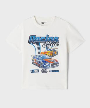 Tee-shirt manches courtes avec motif XXL garçon vue1 - GEMO 4G GARCON - GEMO