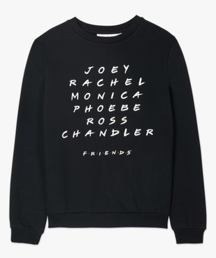 Sweat femme molletonné imprimé fantaisie vue4 - FOLLOW ME - GEMO
