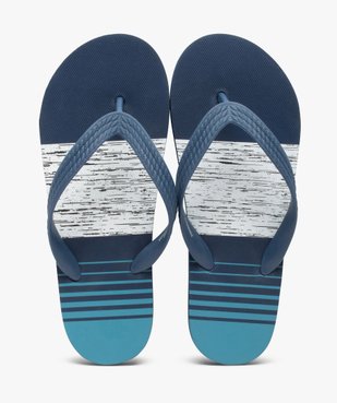 Tongs garçon avec semelle imprimée mer vue1 - GEMO (ENFANT) - GEMO