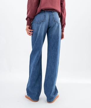 Jean wide leg taille haute femme vue4 - GEMO(FEMME PAP) - GEMO