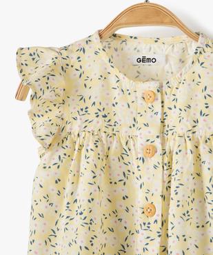 Blouse bébé fille sans manches à motifs vue2 - GEMO(BEBE DEBT) - GEMO