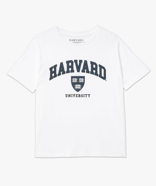 Tee-shirt à manches courtes avec inscription femme - Harvard vue4 - HARVARD - GEMO