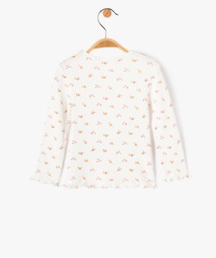 Ensemble 2 pièces robe tablier et tee-shirt manches longues bébé fille - LuluCastagnette vue3 - LULUCASTAGNETTE - GEMO