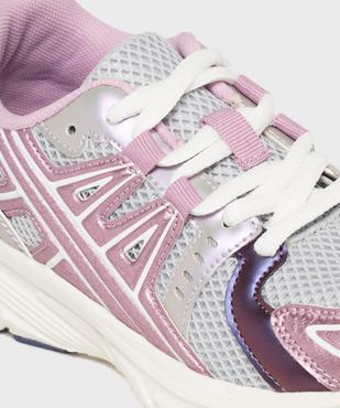 Baskets fille running en mesh avec détails effet métallisé vue6 - LOVELY WINGS - GEMO