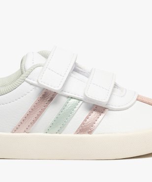 Basket VL Court 3.0 à scratchs fille - Adidas vue6 - ADIDAS - GEMO