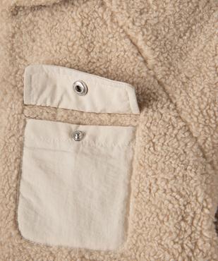 Sweat zippé à capuche réversible garçon vue5 - GEMO (ENFANT) - GEMO