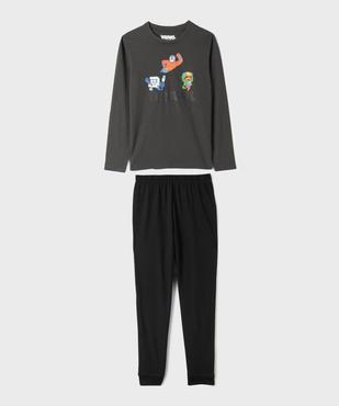 Pyjama en jersey de coton imprimé garçon - Brawl Stars vue1 - BRAWL STARS - GEMO
