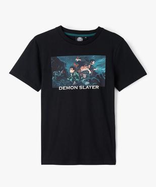 Tee-shirt manches courtes imprimé garçon - Demon Slayer vue2 - DEMON SLAYER - GEMO
