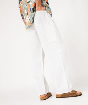 Jean large 7 poches homme vue3 - GEMO 4G HOMME - GEMO
