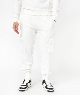 Pantalon de jogging coupe cargo homme vue1 - GEMO 4G HOMME - GEMO