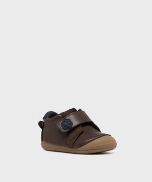 Chaussures de parc à motif ourson bébé garçon - Alma vue2 - ALMA - GEMO