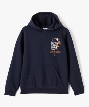 Sweat molletonné à capuche garçon vue1 - GEMO 4G GARCON - GEMO