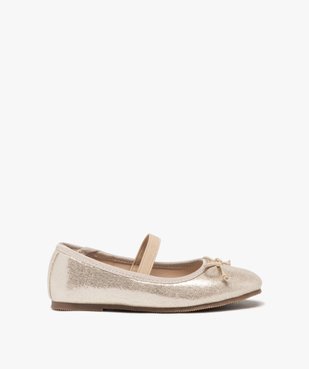 Ballerines fille à paillettes avec bride élastique et noeud fantaisie vue1 - LOVELY WINGS - GEMO