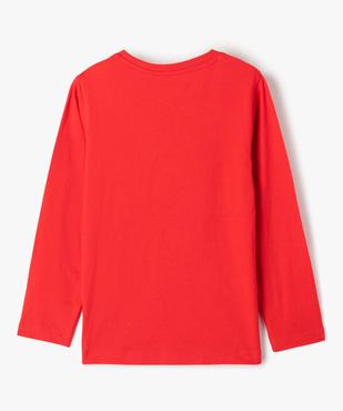 Tee-shirt de Noël garçon imprimé à sequins réversibles vue4 - GEMO (ENFANT) - GEMO