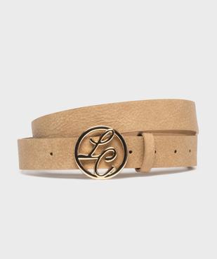 Ceinture avec boucle métallique femme - LuluCastagnette vue1 - LULU CASTAGNETT - GEMO