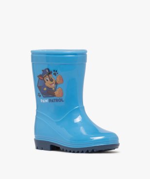 Bottes de pluie garçon à semelle crantée - Pat'Patrouille vue2 - PAT PATROUILLE - GEMO