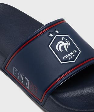 Mules de piscine à large bride imprimée homme - FFF vue6 - FFF - GEMO