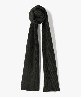 Echarpe homme unie en maille côtelée vue1 - GEMO (ACCESS) - GEMO