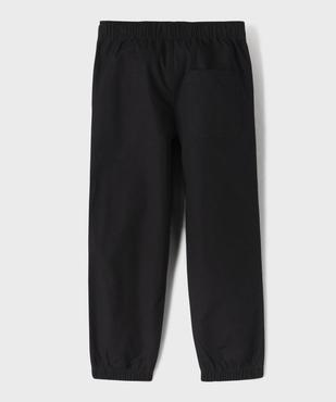 Pantalon parachute avec taille élastique ajustable garçon vue3 - GEMO (ENFANT) - GEMO