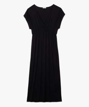 Robe de grossesse longue à manches courtes vue4 - GEMO (MATER) - GEMO