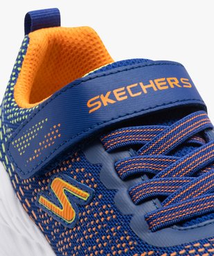 Baskets garçon en mesh à reliefs contrastants - Skechers vue6 - SKECHERS - GEMO