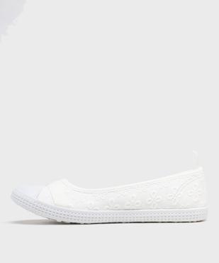 Ballerines en toile avec bout renforcé femme - Follow Me vue3 - 5 MILES - GEMO