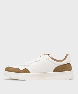 Baskets basses bicolores homme - Schott vue3 - SCHOTT - GEMO