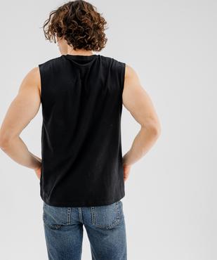 Débardeur en jersey de coton imprimé homme - AC/DC vue4 - ACDC - GEMO