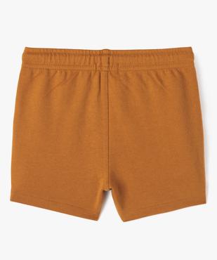 Short en maille avec taille ajustable bébé garçon vue3 - GEMO(BEBE DEBT) - GEMO
