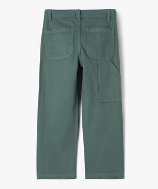 Pantalon large style charpentier garçon vue4 - GEMO (ENFANT) - GEMO