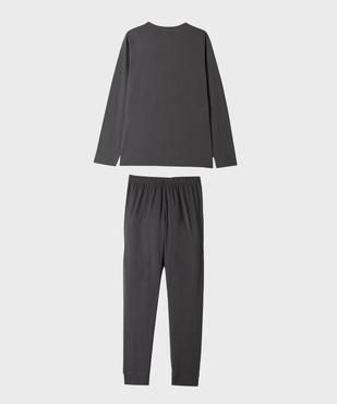 Pyjama long coton garçon - MINECRAFT vue3 - MINECRAFT - GEMO