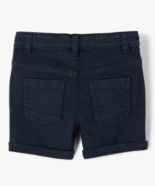 Short bébé garçon en toile colorée extensible vue4 - GEMO(BEBE DEBT) - GEMO