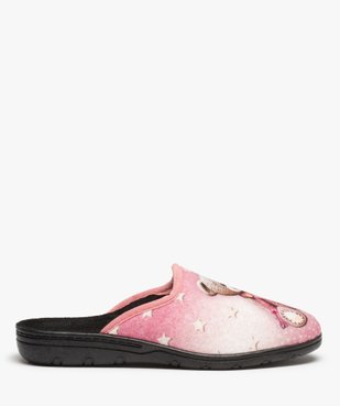 Chaussons femme confort mules imprimées nounours vue1 - GEMO(HOMWR FEM) - GEMO