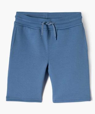 Bermuda en maille avec intérieur molletonné garçon vue11 - GEMO (ENFANT) - GEMO