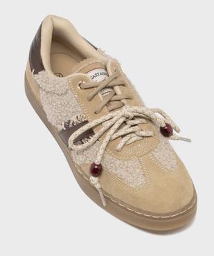 Tennis basses multimatières femme - LuluCastagnette vue6 - LULUCASTAGNETTE - GEMO