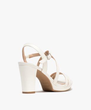 Sandales à brides à talon haut femme - Valentina Baldano vue4 - VALENTINA BALDA - GEMO