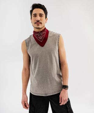 Débardeur à col rond style vintage homme vue2 - GEMO (HOMME) - GEMO