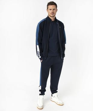 Sweat zippé à col montant spécial sport homme vue5 - GEMO (HOMME) - GEMO