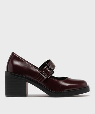 Chaussures à talon Mary Jane à semelle épaisse femme vue1 - 5 MILES - GEMO