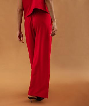 Pantalon fluide Wide leg femme vue4 - GEMO(FEMME PAP) - GEMO
