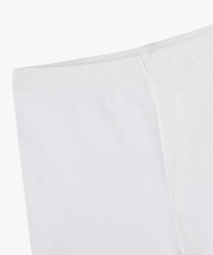 Short moulant en coton stretch fille vue2 - GEMO 4G FILLE - GEMO