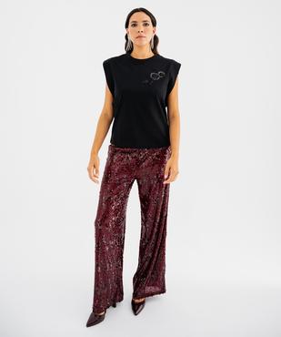 Débardeur en coton épaulé femme vue4 - GEMO(FEMME PAP) - GEMO